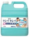 キレイキレイ薬用泡で出る消毒液（4L)【HLS_DU】【在庫あり】【ライオン】手指消毒剤/指定医薬部外品/保湿成分配合