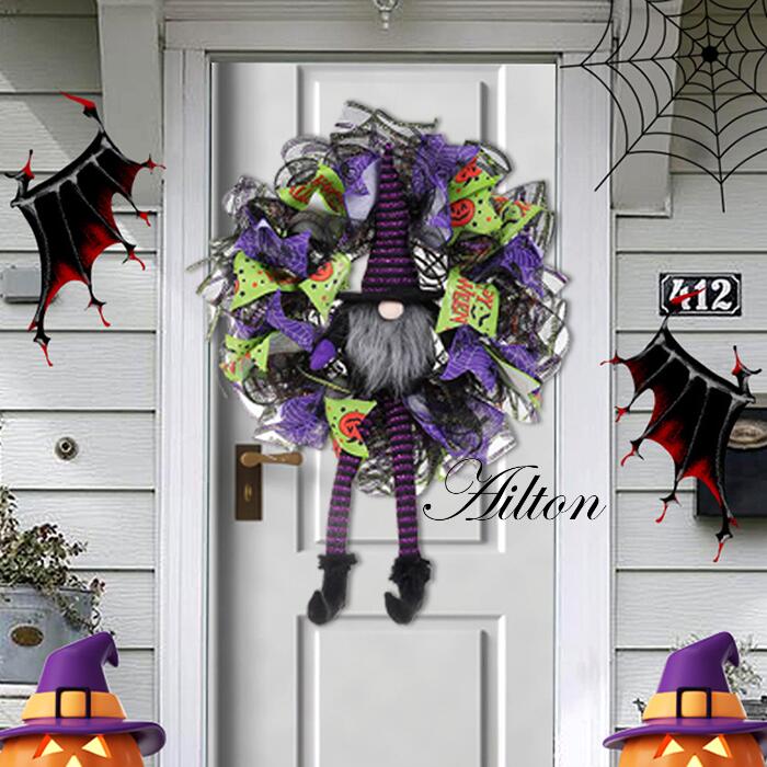 商品内容 ハロウィンリース 商品詳細 ●楽しくて素敵なハロウィンをお過ごしください●お部屋に、玄関にお好きな場所に飾ってお楽しみください サイズ 約40*55cm カラー 写真参照 重量 約0.22kg 注意事項 ※この商品は一つ一つが手作り商品の為、商品画像と色や形・大きさが若干異なる場合があります。※この商品は室内装飾用の為、屋外での使用・水に濡れると変色・色落ちする場合がありますのでご注意ください。※配達中の振動などで落ちてしまう場合がございます。万が一取れてしまっている場合には、市販の接着剤やグルーなどで付け戻してご利用ください。 ※PC環境や撮影状況などの違いにより実際のお色とは若干異なる場合がございます。※沖縄・一部離島へは1500円の追加送料が必要です。ご了承くださいませ。 関連キーワード ハロウィンリース リース 顔無し老人 怖い 玄関 部屋 おしゃれ ハロウィーン 手作り 上品 装飾 怖い 飾り 飾り付け ドア 壁掛け インテリア コスプレ パーティー 大きい ディスプレイ ギフト プレゼント