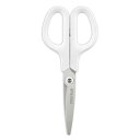 PLUS はさみフィットカットカーブ スタンダード 抗菌グリップ 限定カラー ピュアホワイト SC-175S-AB 35-747