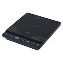YAMAZEN 卓上型 IH調理器 YEU-S140(B) IHクッキングヒーター 1400W 加熱 揚げ物 保温 1台 IH調理器 省エネ 高出力 卓上IH ...