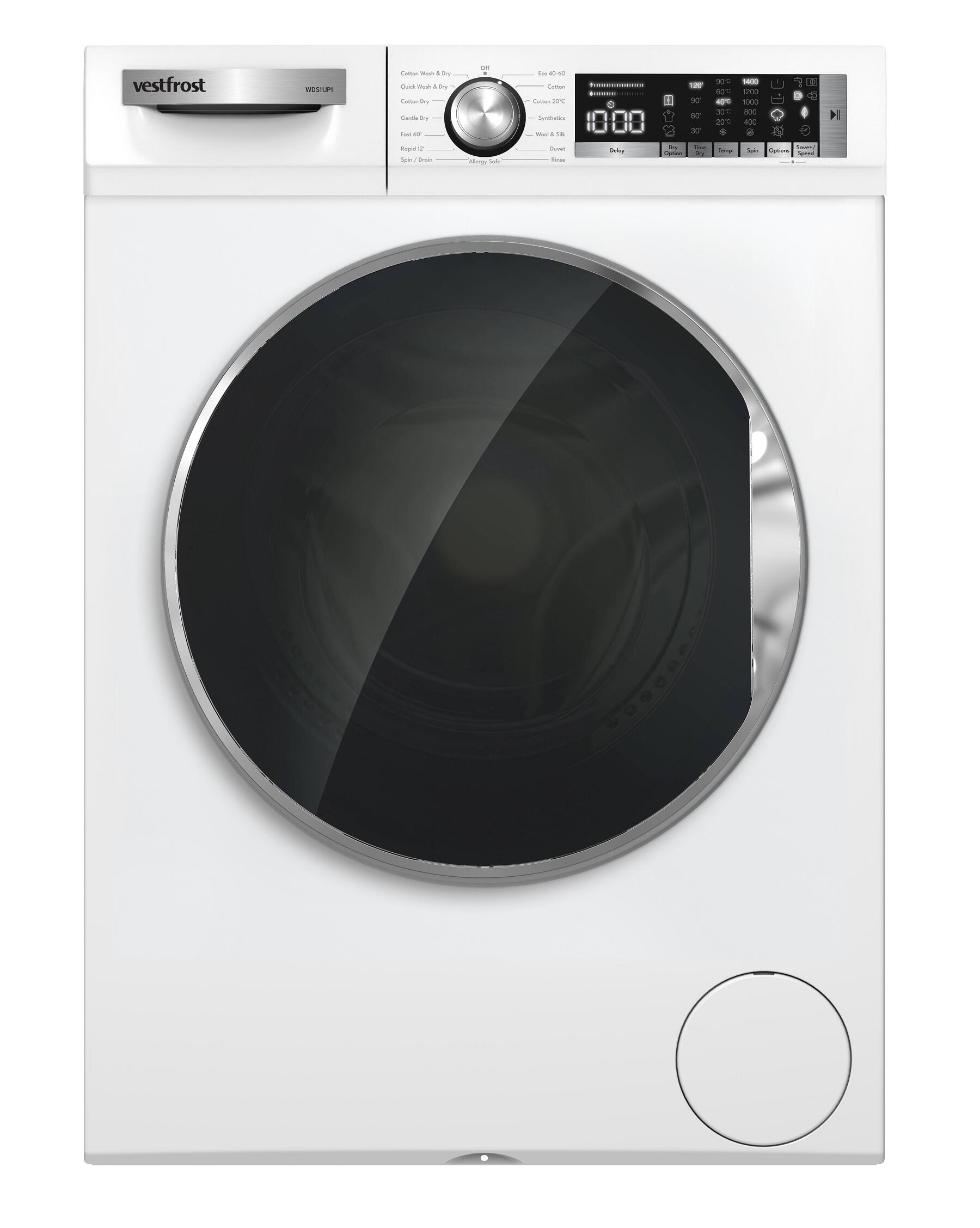 フリースタンディングタイプ洗濯乾燥機 Vestfrost(ヴェストフロスト) 【WDS11JP1】 洗濯10kg/乾燥6kg ..