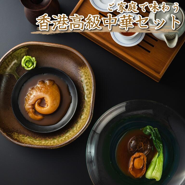 フカヒレ アワビ 高級中華セット ふかひれ姿煮 フカヒレスープ 鮑 香港点心 お中元...
