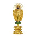 仏像 浄土真宗本願寺派(西) 阿弥陀如来 3寸〜7寸 純金中七肌粉【送料無料】