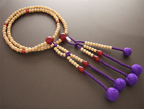 日蓮宗・法華宗用数珠八寸星月菩提樹...