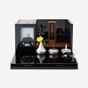 自由壇 黒戸(くろと)+仏具(三具足すずか・おりん清澄)・位牌かこい(一名様分札板入)セットあり【送料無料】手元供養 ナナプラス 小型