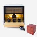 自由壇 黒備え(くろぞなえ)/赤備え(あかぞなえ)+仏具(三具足スフィア・おりん清澄)・位牌kasanei(一名様分文字入れ代込み)セットあり【送料無料】手元供...