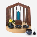 自由壇フリーだん IDOKOROいどころ+仏具(三具足伊吹)・位牌(kasanei)・おりん(清澄)セットあり【送料無料】手元供養 ナナプラス 小型 省スペース
