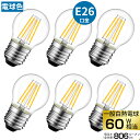 【送料無料】LED電球 6個セット フィ