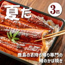 【産地直送】 うなぎの蒲焼 (3匹入り) 佐賀県 峰松うなぎ屋 鰻蒲焼き 3人前 4人前 鰻の蒲焼き 蒲焼 国産うなぎ蒲焼き 3尾 ウナギの蒲焼き うなぎのかば...