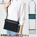 サコッシュ 防水 撥水 MILESTO LIKID ミレスト 軽量 斜め掛け ショルダーバッグ 薄型 メンズ レディース おしゃれ 大容量 ミニショルダー スマホバッグ ファスナー付き 収納 自立 マチ付き アウトドア 旅行 通勤 通学 収納力抜群 取り外し可能ストラップ カジュアル