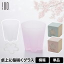 ロックグラス 切子 さくらさく 雪桜 日本製 グラス コップ ガラス 酒器 おしゃれ 焼酎グラス タンブラー 日本酒 ウイスキー 江戸硝子 桜の結露 桜デザイン...