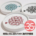 【送料無料】Tangle Clock タングルクロック 27cm | 壁掛け時計 掛け時計 ウォールクロック 丸型 幾何学模様 時計 静音 アナログ クロック カラフル 柄が変わる かわいい リビング 子供部屋 デザイン 北欧 雑貨 インテリア シンプル おしゃれ ギフト 人気