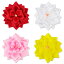 YONEOKA RIBBON リボン記章 ( 徽章 胸章 ) 大リボンバラ 花のみ 1個売り 4色 赤 白 ピンク 黄 715円