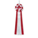 YONEOKA YONEOKA RIBBON 式典テープカット用センターリボン 中サイズ 片面 花径12.5cm 長さ51cm