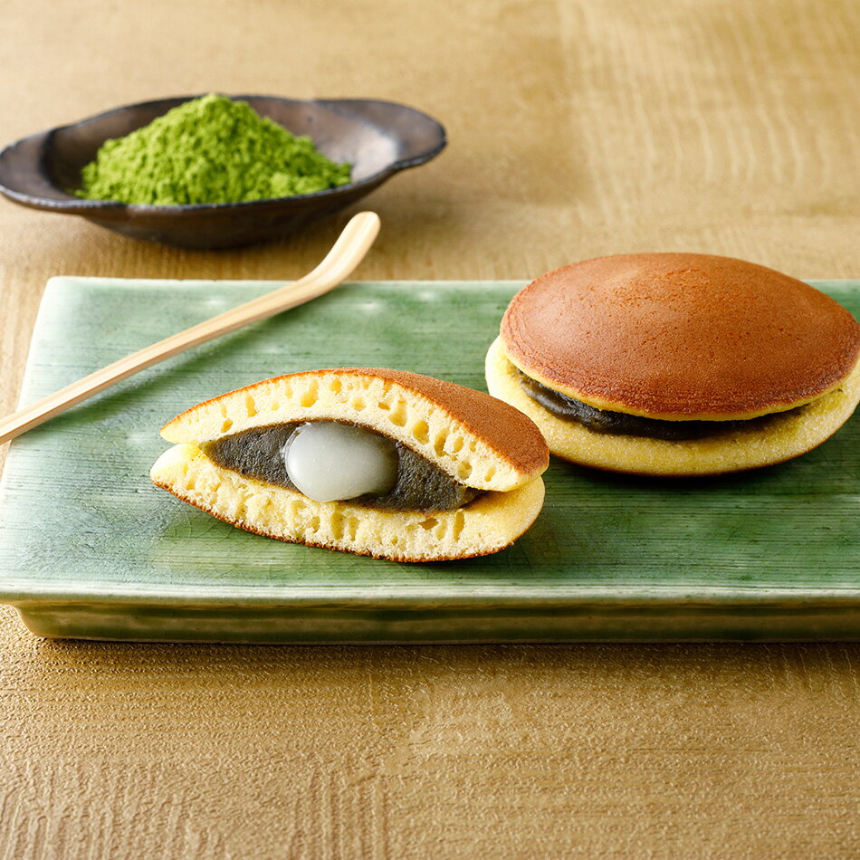 【季節】 なごみの米屋 なごみどら焼 抹茶 餡餅入り 単品のサムネイル