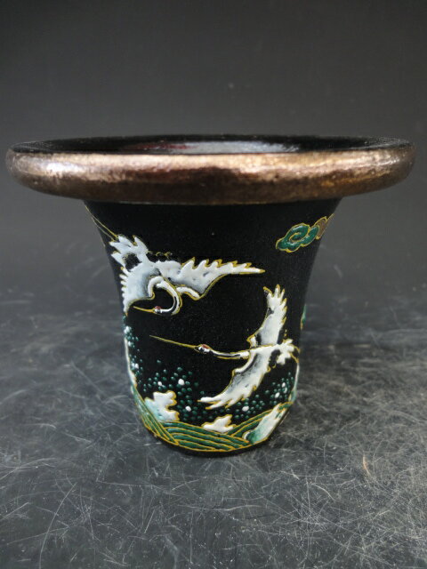 【長生蘭・石斛花物用　楽鉢】78