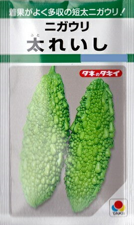 【ニガウリ（ゴーヤ）】太れいし【タキイ種苗】（12ml）野菜種[春まき]GF