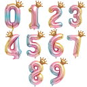 【メール便対応・送料無料】数字 バルーン 誕生日ふうせん 81センチ 数字風船 ナンバー フウセン ビックサイズ 男の子 女の子 誕生日 お祝い 1歳 2歳 3歳 4歳 5歳 6歳 7歳 8歳 9歳 誕生日飾り 数字ふうせん