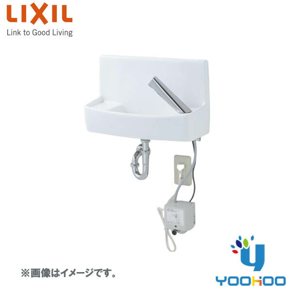 L-A74TAC 【取寄せ商品】INAX/LIXIL 壁給水 壁排水 手洗い器 泡沫式 自動水栓 ハイパーキラミック 100V ピュアホワイト