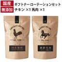 ギフトナー ローテーションセット 馬肉レシピ チキンレシピ 国産 ドッグフード 無添加 鶏 総合栄養食 名古屋コーチン 馬肉 馬刺し 全年齢 GIFTNER