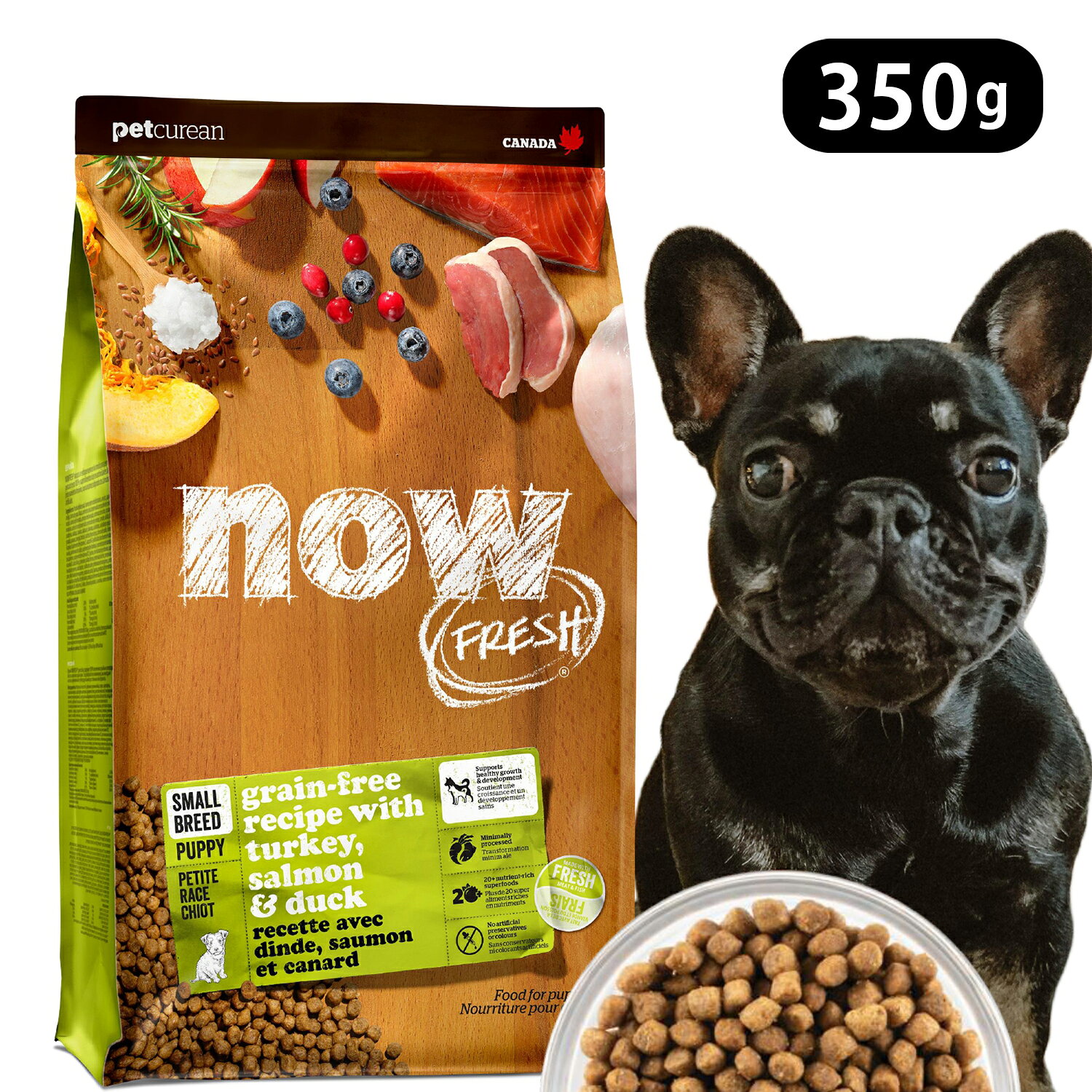 Rakuten - ナウフレッシュ グレインフリー スモールブリード パピー 350g 極小粒 ドッグフード NOW FRESH 子犬