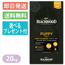 ブラックウッド PUPPY チキン 20kg 選べるプレゼント付き パピー ドッグフード 全犬種 離乳後〜老齢期 BLACKWOOD