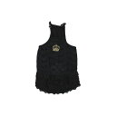 【Cinofilo】ドッグウェア レース使いキャミソール ブラック Sサイズ チノフィロ オシャレ 可愛い ヨークシャーテリア トイプードル