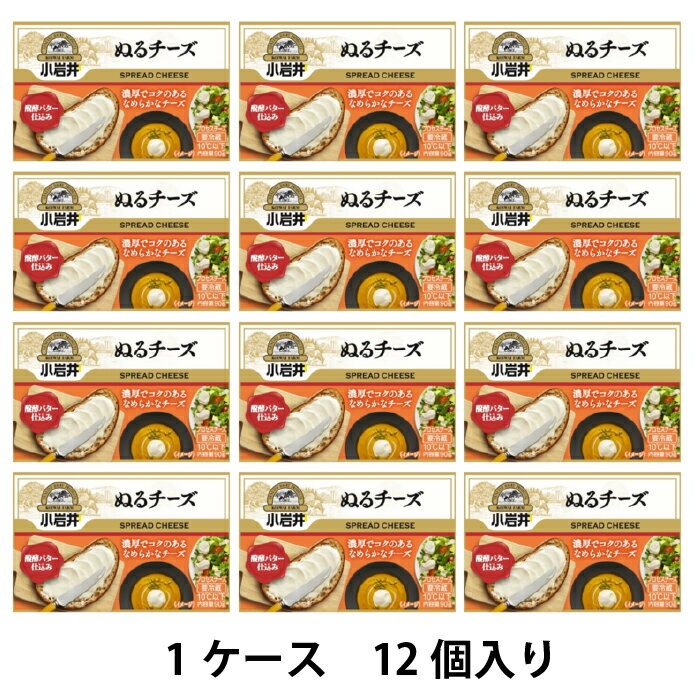【送料無料】小岩井乳業　小岩井 ぬるチーズ 90g 乳製品 チーズ 濃厚 コク チーズ プロセスチーズ チェダーチーズ使用 柔らかい まとめ買い 賞味期限長持ち　[冷蔵]