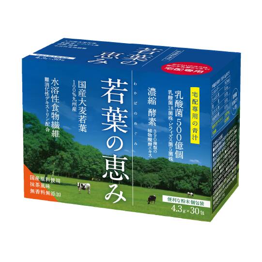 抹茶気分で豊富な栄養成分をおいしく補給！ おなかからキレイ習慣！ 無香料無添加のオリジナル国産青汁使用。 市場に流通していない宅配業界専用のこだわりの青汁。 3箱以上で送料無料！！ 【送料無料対象外地域について】 別途下記の送料が計上されます。 北海道・九州…250円 沖縄・離島…1,000円