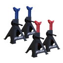 PIT CREW ジャッキスタンド 3T 1ペア 2基 / 2ペア 4基|馬ジャッキ 赤 レッド red 青 ブルー Blue ジャッキ アップ ジャッキアップ...