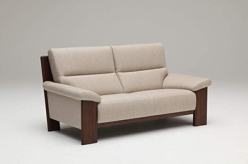 【クーポンで12%OFF】 カリモク 布2Pロングソファー UU4812K281 2.5人掛け 送料無料 家具のよろこび 【店頭受取対応商品】(3)