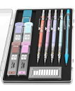 Mr. Pen(ミスターペン) シャープペンシルセット 芯と消しゴムリフィル付き 5サイズ - 0.3 0.5 0.7 0.9 2mm スケッチ用鉛筆 描画やスケッチ用のシャープペンシル