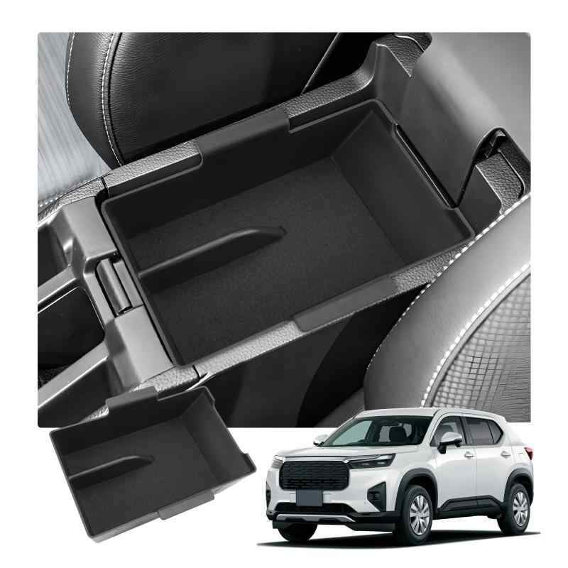 【RUIYA】ジムニー JIMNY JB64 JB74 MT車 専用収納ボックス センターコンソール パレット アームレストボックス 小物入れ ゴムマット付き