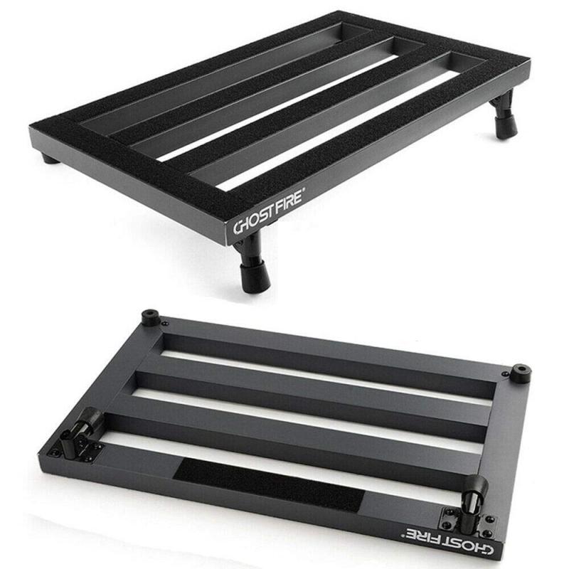 Gost Fire ギターエフェクターペダルボード Guitar Pedal Board アルミニウム合金製 超軽量 携帯式軽いアルミニウム合金製素材で、頑丈な耐久性, 携帯式アルミニウム合金製ギターエフェクターペダルボード
