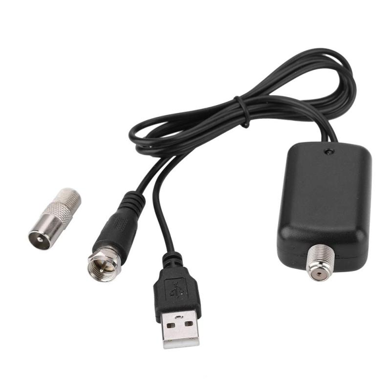 Sixrun 信号増幅器、アンテナ増幅器、5V 1A 1セットブラック70 cm屋内用電源