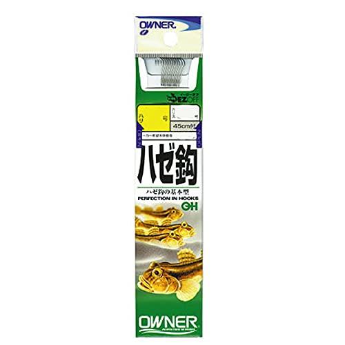 オーナー針 OHはぜ 糸付 フック イブシ白 No.20503 釣り針