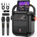 JYX ワイヤレスマイク スピーカーセット 拡声器 Bluetooth 5.0対応 低音強化機能搭載 充電式 ポータブル ホームパーティー、カラオケ、街頭スピーチ、会議 、学校行事、セミナー、室外、防災(2)