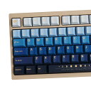 PBTキーキャップ129キーDye SubーキーキャップチェリーProfileは61/64/87/108メカニカルキーボードチェリー色Mx Gateronスイッチに適合 (Moonrise Keycaps)