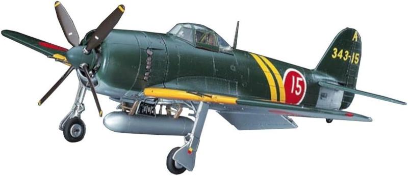 ハセガワ 1/48 日本海軍 川西 N1K2-J 局地戦闘機 紫電改 前期型 プラモデル JT73