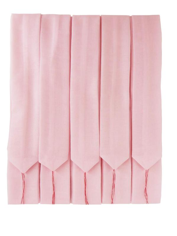 [エーエヌエス] 長尺 こしひも 5本 腰紐 腰ひも ピンク モスリン 着付け小物 きつけ小物 着物小物 浴衣..