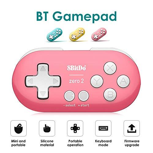 8bitdo ZERO ゲームパッド コントローラー android／macOS／windows/Nintendo Switch対応 ワイヤレBluetooth 4.0 スマホ タブレット用ゲームコントローラー ハンドルボックス iPad/Android 2