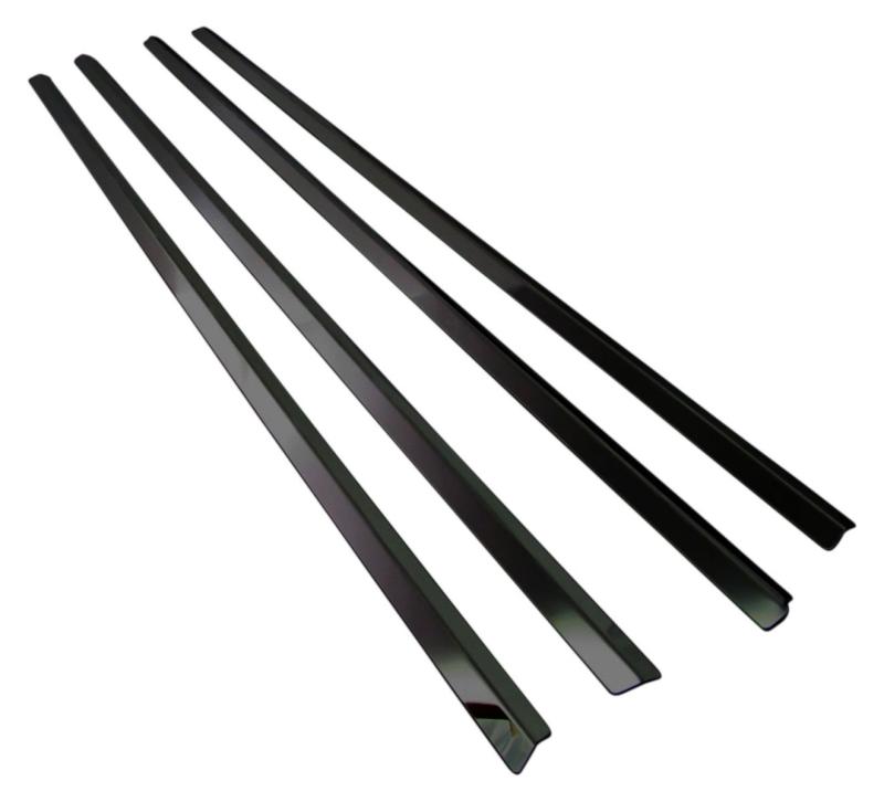 BRIGHTZ アクセラスポーツ BK3P BK5P BKEP 超鏡面ステンレスブラックメッキウィンドウモール 4PC 【 WI..