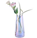ガラス 花瓶 花器 フラワーベース ガラスベース ガラスボトル アレンジ インテリア 水栽培 生け花 造花 おしゃれ シンプル インテリア雑貨 飾り瓶 北欧 レトロ風(3)
