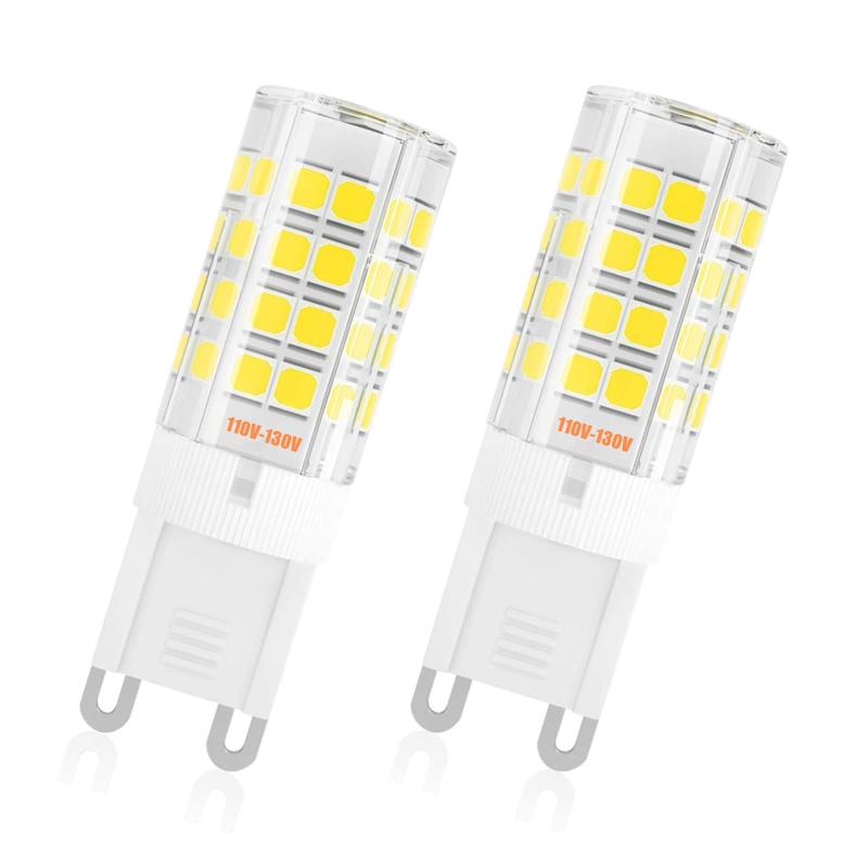 LED 電球 G9 口金 可調光 セラミックス 全方向 電球40W形相当 広配光タイプ 4W AC 110V 全光束400lm 2個セット