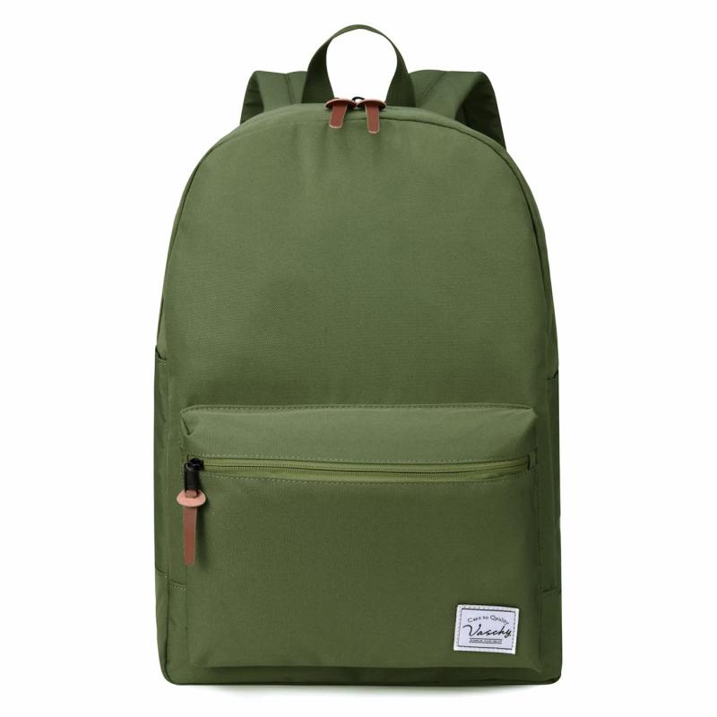 [Vaschy] リュック ビジネスリュック バックパック デイパック メンズ レディース 15.6インチPCに対応 9つポケット 付き 大容量 無地 防水 軽量 旅行 通学 通勤 アウトドア 高校生