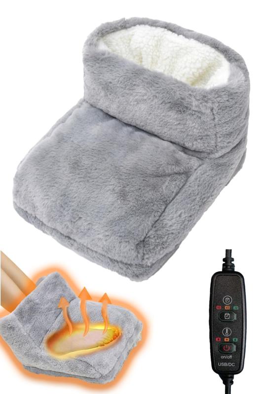 [Rocotto] 足温器 電気フットウォーマー 電気足温器 温度調節機能 タイマー機能 洗濯可 暖房器具 足用..