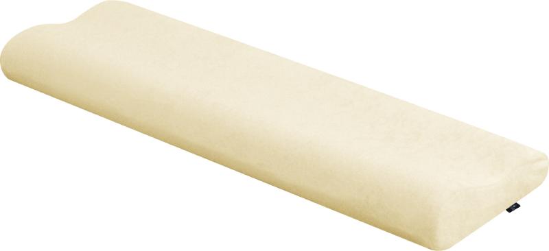 100cm低反発ロングピロー (100% ウレタンフォーム使用) 【約幅100cm×奥行30cm×高さ10/6/7cm】