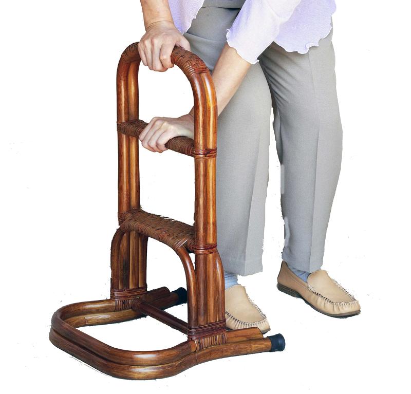 大竹産業 大竹ラタン 籐 玄関台 ブラウン