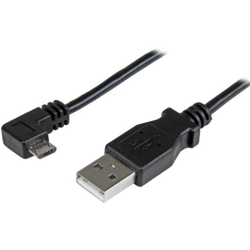 スターテック.com 片側L型 MicroUSB変換ケーブル スターテック.com 片側L型 MicroUSB変換ケーブル