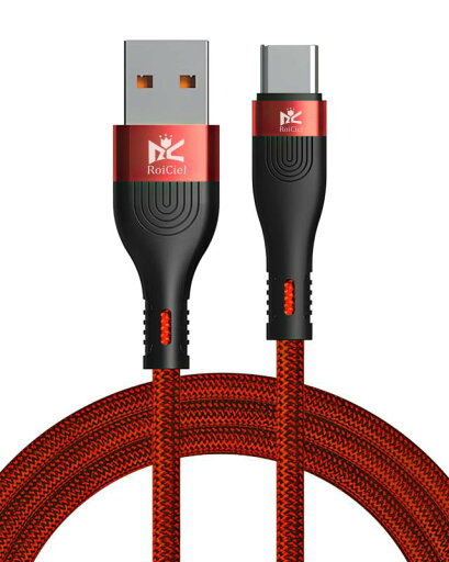 RoiCiel (ディアルズシーリズ)USB-A to USB-C ケーブルQC 3.0(Quick Charge 3.0)対応 11V/6A/66W急速充電 480Mbps Type-C機種対応断線防止 アンドロイド スマホ その他USB-C機器対応 RoiCiel (ディアルズシーリズ)USB-A to USB-C ケーブルQC 3.0(Quick Charge 3.0)対応 11V/6A/66W急速充電 480Mbps Type-C機種対応断線防止 アンドロイド スマホ その他USB-C機器対応